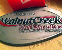 Walnut Creek Half Race Report