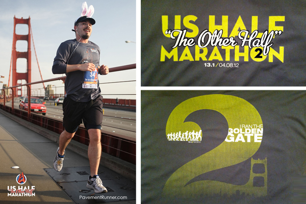 April (Easter Sunday): US Half Marathon (1:50)