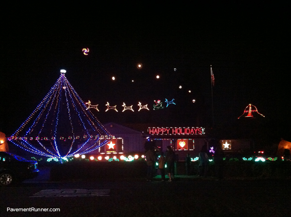 A drive around the neighborhood to see the lights.