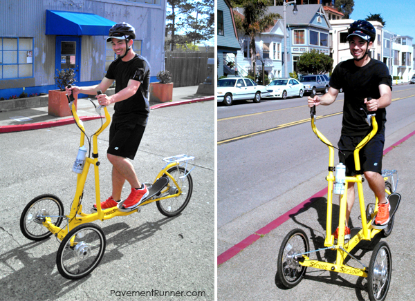 street elliptical bike