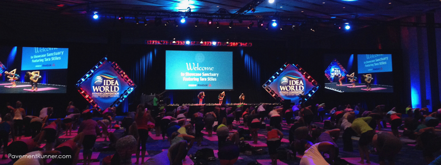 Day 2 at BlogFest —  Yoga, Bootcamp, and Celebrities