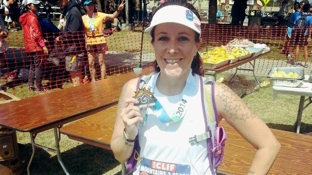 This is right after I finished my first marathon, that I only had 3 weeks notice for ;) https://bexruns79.wordpress.com/