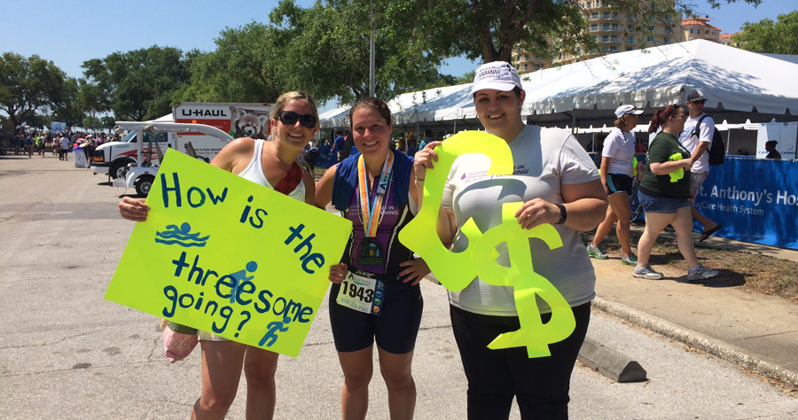 The moment I finished my first triathlon which also happened to be an Olympic distance with the worlds best spectators. http://risforrunning.blogspot.com