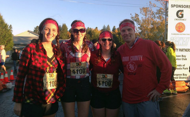 My Favorite moment of the year was running as a relay for the first time at Door County's Fall 50.   This is such an amazing race. http://sweetandsavorybysarah.blogspot.com