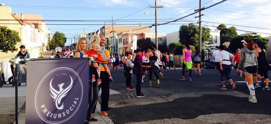 Cheering on 20,000 runners in San Francisco